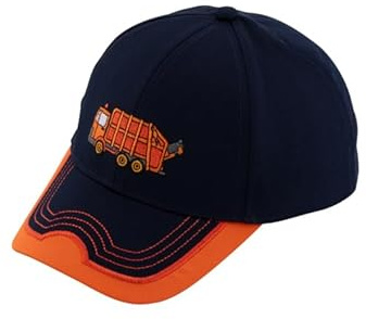 fiebig Kappe mit Stickerei | Baseballcap mit Aufnäher | Kinder Baseballkappe mit Klettverschluss