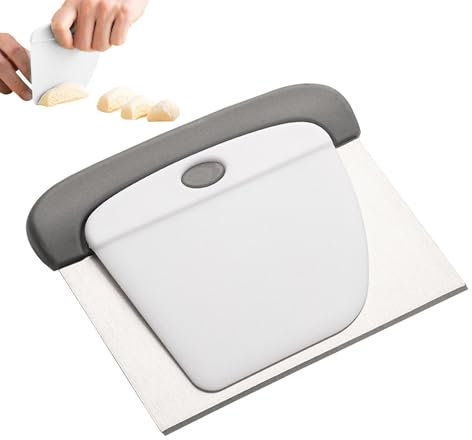 Grattoir de banc – Grattoir à pâtisserie robuste et pratique, grattoir de cuisine, léger et antidérapant, outil de cuisine pour préparer de délicieux aliments, pâtes, légumes