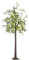 HOMCOM 6ft Olive Tree Light with 300 Warm White LED Lights, Artificial Tree for Indoor, Party, Wedding, Christmas, Home Decoration, Green