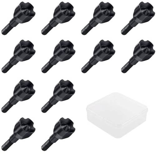 KURUGEILI 12PK 125 Grain Piccolo Gioco Broadheads Martello Punta smussata con testa larga Vite in Punte Freccia per caccia e pratica sul campo, perfetto per piccoli giochi e tiratori bersaglio