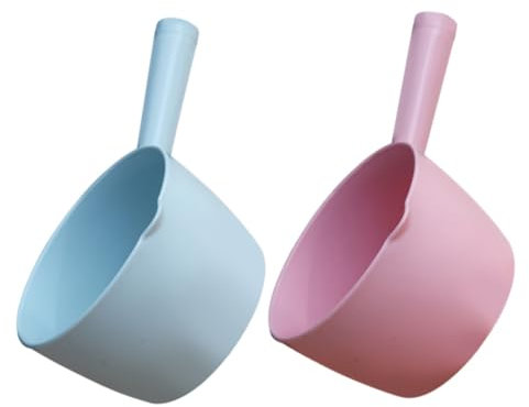 HOLIDYOYO 2piezas Cucharones De Agua De Baño De Utensilio De Cocina Multifuncional