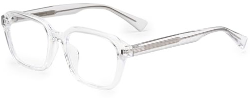 Dollger Retro Vintage blaulichtfilter brille herren damen UV400 Schutz 2025 Leichte Acetat-Brille für Bildschirmarbeit Computerbrille Gaming und Büro