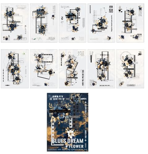 fayarrd - Libro de pegatinas para adultos, 20 hojas de pegatinas para mascotas, accesorios para álbumes de recortes, decoración de, suministros