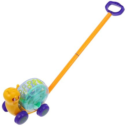 BESPORTBLE Elektrisches Schnecken Seifenblasenspielzeug Für Kinder Abs Material Gelb Kinderfreundlicher Seifenblasenmacher Für Garten Party Und Outdoor Spaß
