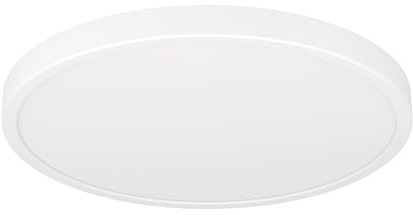 EGLO connect.z Smart-Home LED Bad Deckenlampe Fueva 6-Z, Ø 38, 9 cm, ZigBee | App und Sprachsteuerung Alexa, Lichtfarbe (warmweiß-kaltweiß), dimmbar, Deckenleuchte Badezimmer weiß, IP44