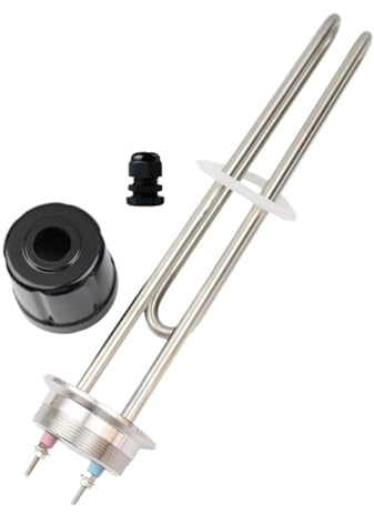 Heizelement, 220 V, 2,5 KW, 3,5 KW, 2 Zoll, Tri-Clamp, Außendurchmesser 64 Mm, Flansch-Tauchsieder, Elektrisches Wasserbrau-Heizelement(Heater Only,220V 3500W)