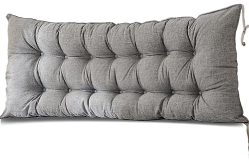 Coussin de banc imperméable de 10 cm d'épaisseur pour chaises longues, balançoires et sièges à bascule, tapis de terrasse en osier pour causeuse et canapé de jardin en osier (150 cm)