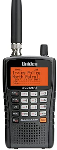 Uniden BCD325P2 Handheld TrunkTracker V Scanner. 25,000 Dynamically Allocated Channels. Close Call RF Capture Technology. Location-Based Scanning and S.A.M.E. Weather Alert. Compact Size.