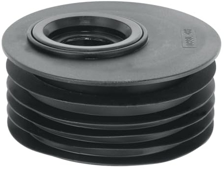McAlpine DC2BL-OS Offset Drain Reducer Connector - Black