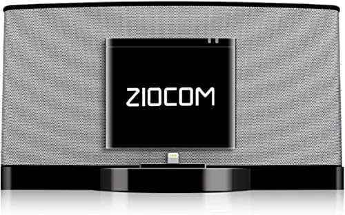 ZIOCOM 8 Pin Bluetooth-Adapter, drahtloser Bluetooth-Musikempfängeradapter für Bose Sounddock III/XT, JBL MS302GM, Philips DS1155B/93, Philips AJ7260D/93, Yamaha TSX-14, iHome IPL8BN, RSR DS406BT