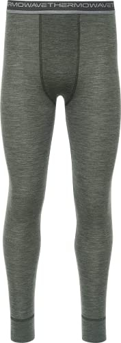 Thermowave Warm Active - Biancheria intima da uomo in lana merino da uomo, biancheria intima termica da uomo, 160 g/mq, super morbida e leggera, ampia vita