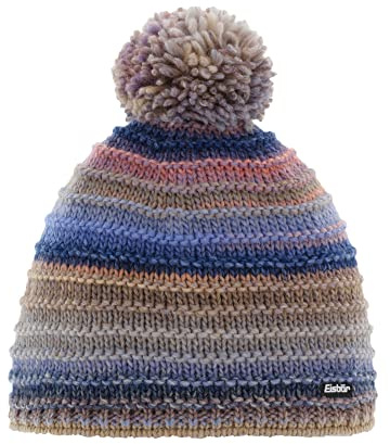 Eisbär Mikata Pompon Mütze | Pudelmütze, Wollmütze, weich, warm, flauschig, gefüttert, Fleecefutter, Windschutz, atmungsaktiv, Damen, Herren, Unisex