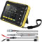 DSO152 Mini oscilloscope numérique portable avec écran de 2,8 200 kHz 2,5 MS/s USB avec câble de données de type C et sonde