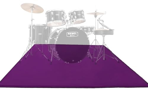 Arrowzoom Acoustic Rug 63x47.2 in Purple AZ1248