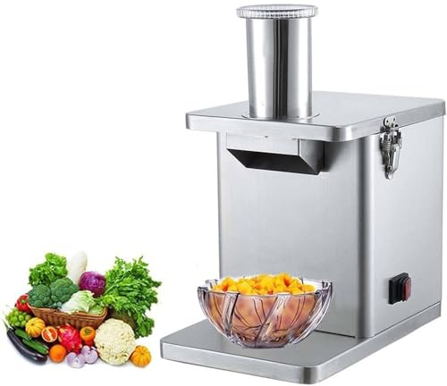 Picadora De Carne De Cocina De 200 W, Cortadora De Verduras Eléctrica, El Grosor De La Rebanada Se Puede Ajustar De 1 a 4 Mm, 5 Tamaños De Corte Disponibles, Puede Funcionar De Forma Continua, Para Us