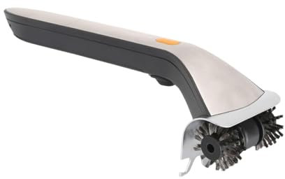 Colcolo Spazzola per griglia elettrica Pulitore per Barbecue Accessori per griglia Spazzola per griglia Esterna Portatile e Resistente Senza Sforzo Spazzole