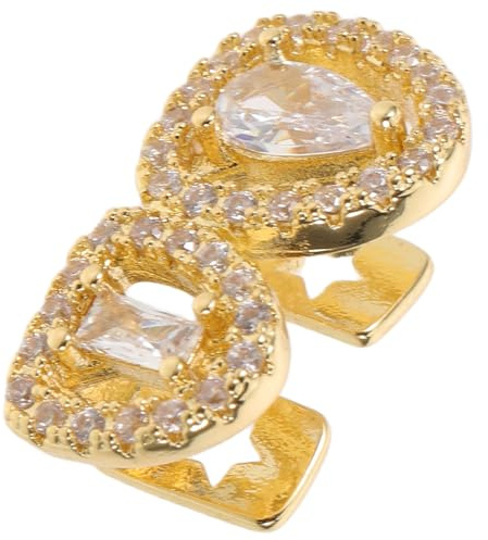 IMIKEYA Griglie Per Denti Fingerli Griglie Decorative Per Denti Cappello Hip Hop In Metallo Accessorio