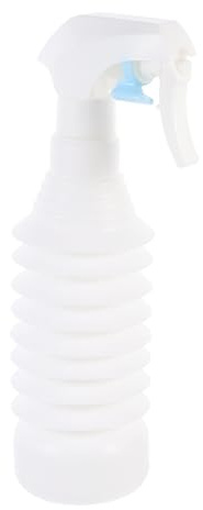 NUOBESTY Friseur Sprühflasche Faltbar Ergonomischer Wassersprüher aus Kunststoff Weiß Wiederverwendbar für Haushalt Pflanzenpflege und Autoreinigung