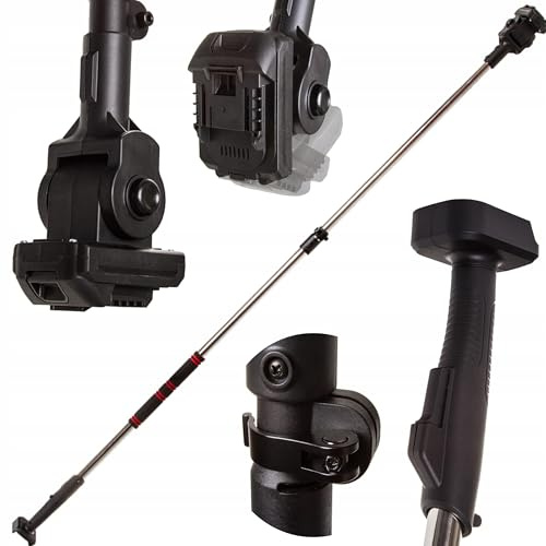 Asta Telescopica per Motosega e Cesoie a 3 Pin | Regolabile 140-225 cm | con Blocco dell'Interruttore