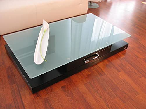 Carl Svensson Design Couchtisch Tisch V-470 Schwarz Milchglas
