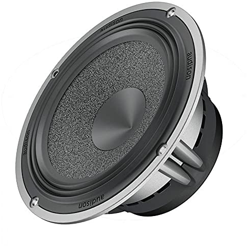 Audison AV 6.5 coppia woofer 165mm, 200W | 6,5 pollici, 100W RMS, 4 Ohm, bobina 30mm, 91 dB, 50-7000 Hz, profondità 69mm, Xmax 3mm