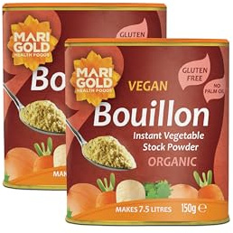 Marigold Svizzero Vegan Brodo In Polvere Organica (150g) (Confezione da 2)