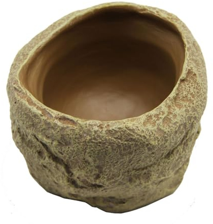 Utfodringsstation för Sköldpaddor Eller Reptiler Reptilskål, 12cm x 11,5cm x 8cm