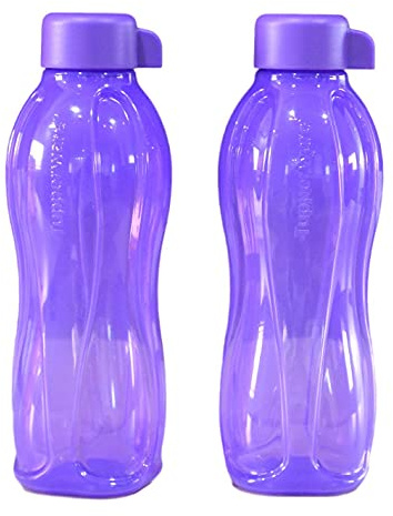 Tupperware Aquasafe Bouteille (500ml) Violet, Lot de 2