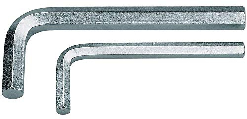 GEDORE Winkelschraubendreher für Innensechskant-Schrauben, Winkelschraubenzieher, Werkzeug, SW 7 mm, Länge 102 mm, 42 7