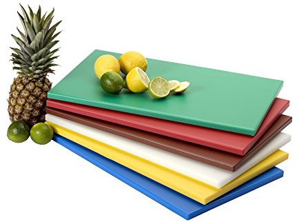 Saro 387 – 1010 – Tabla de cortar de polietileno, color marrón