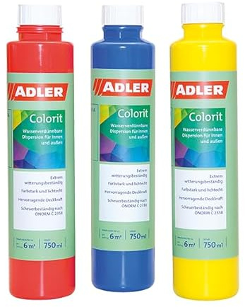 ADLER Colorit-AF 508 Abtönfarbe 250ml Umbra Grün Volltonfarbe Wandfarbe