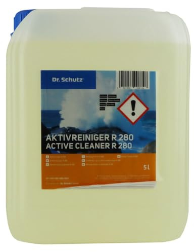 Dr. Schutz Aktivreiniger R280-5 Liter - schonende Beseitigung von Schmutz und Fett (5 Liter)