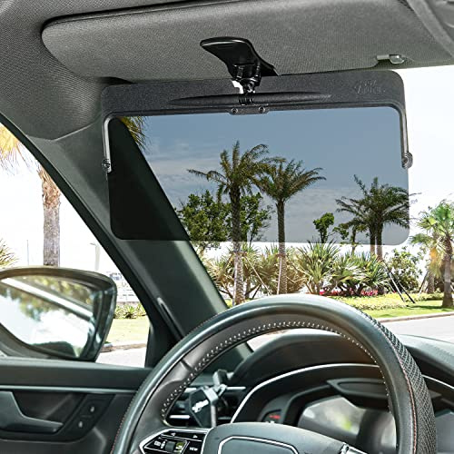 Car Sun Visors, Car Sun Shade for Windshield, Anti-Glare, Adjustable Sun Visor Extension