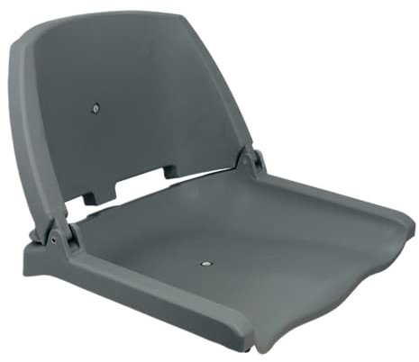 drehbar bootssitz Sitzrahmen aus Kunststoff ohne Kissen Boat Seat Springfield Traveler Grau