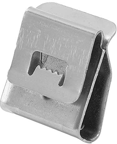 50 Stück Edelstahl-Kabelclip, Kabel-Organizer, Kabelhalter, Kabelbefestigung, Klemmen-Set, Kabel-Clip, Kabelmanagement für Solarpanel, Wand, Kabelhalter, Kabel