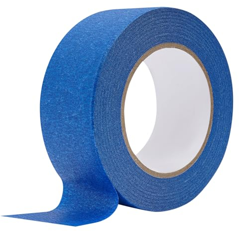 innytund Masking Painter Tape 36 Rolls Non-marking Blue Masking Tape Malerkrepp Kreppband 48mm x 55m Hochklebendes Papier Maler Tape für Malerei, Wand, Handwerk, Künstler Dekorieren