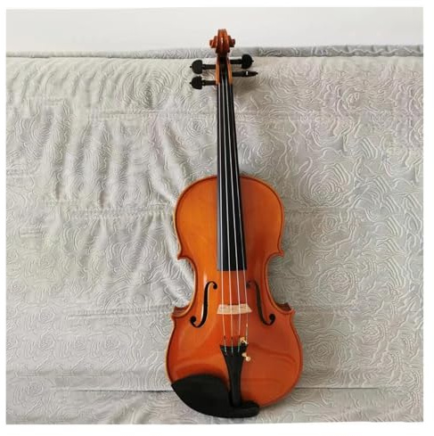 Anfänger Violin Massive Rote 4/4-Violine Mit Geigenkasten. Brasilianischer Bogen, Geeignet Für Geigeranfänger(3/4)