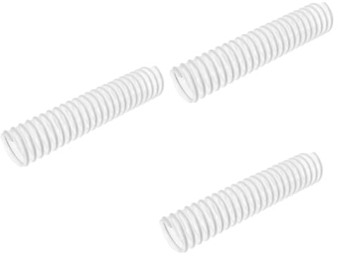 Mobestech 3pcs Vacuum Cleaner Replacement Hose Flexible Accessory for Tube for Wet Dry Use Smooth Interior for Clog Performance