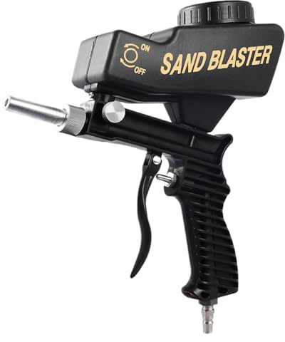 Sandblasting Machine, Portable Electric Sander, Rust Removal Tool, Paint Varnish Stripper for Automatic Restoration of Metal, Wood, Cleaning Tool