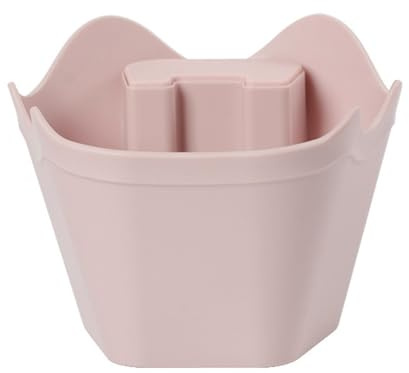 BLASHRD Cubo para Posos de Café, Polígonos, Cubo para Desechar Posos de Café Expreso, Cubo Multiusos para Desechar Café Expreso para el Hogar y la Oficina, Color Rosa