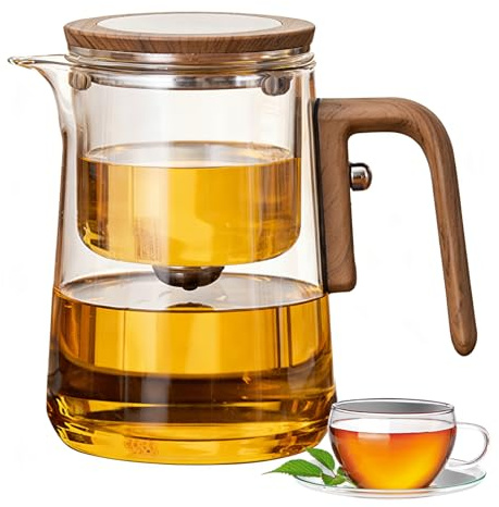 IDAMAKON Küche, Haushalt & Wohnen›Küche, Kochen & Backen›Geschirr, Besteck & Gläser›Geschirr & Serviergeschirr›Tee- & Kaffeekannen›Teekannen für eine Tasse (800ml)