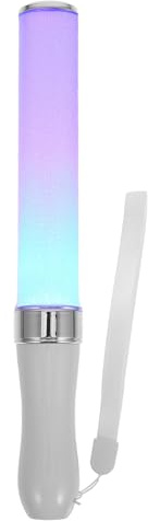 DECOMELODY Wiederverwendbare LED Leuchtstäbe 25cm Lang aus Pp Material 15 Farben Mehrfarbig Leuchtstark für Konzerte Partys und Sportveranstaltungen