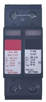 YUPPP Type 2 Surge Arrester 5772045 VAL-MS 230 IT/1+1 Protection Device DIN Rail Lightning Arrestor .212