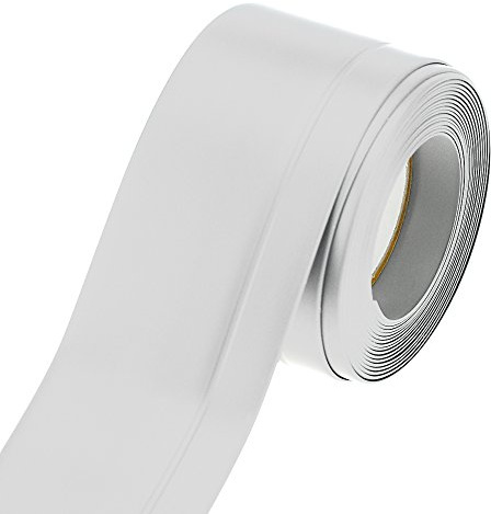 Weich Sockel Leiste selbstklebend Knick Profil 45x15mm 25m weiß Selbstklebe Klebe Profile Profil Übergangsprofil Übergangsprofile Türschwelle Türschwellen Bodenprofile Bodenprofil