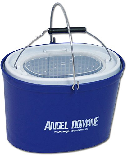 Angel Domäne Köderfischeimer, 7 Liter