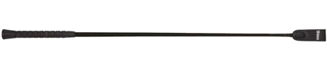 Shires vanlig stam piska svart 60 cm