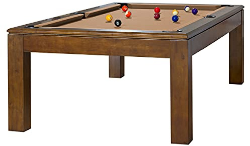 Billiard-Royal Billardtisch Pooltisch Modell Dalila 8 ft. inkl Tischplatte mit hochwertigem K-55 Bandengummi und freier Tuchwahl