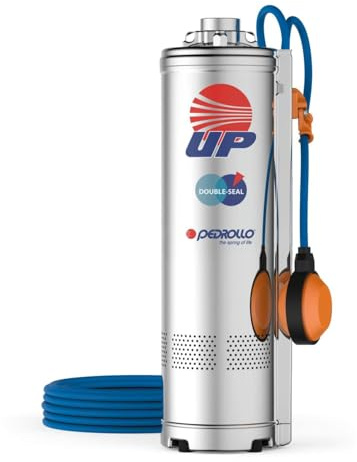 Pedrollo Pompe immergée UPm24GEFlotteur 0,75 KW jusqu'à 4,8 m3/h monophasé 220V