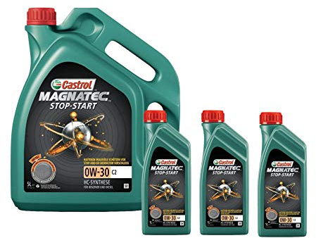 Motorenöl MAGNATEC 0W-30 C2 [8 L] von Castrol (SET15B3E58L) Öl Schmierung Motorenöl