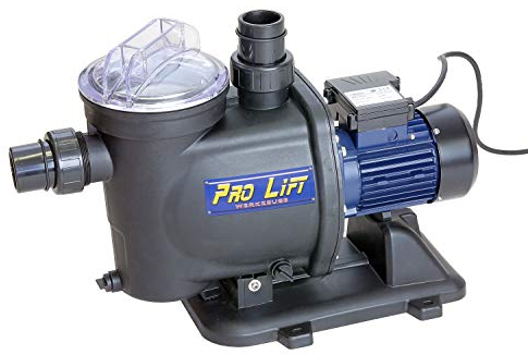 Pro-Lift-Werkzeuge Schwimmbadpumpe Wasserpumpe selbstansaugend 800W Filterpumpe 19000l/h Whirlpoolpumpe Kreiselpumpe 230V Klarwasserpumpe Pumpe mit Filter